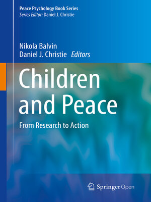 cover image of Children and Peace